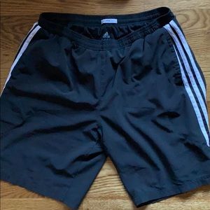 Adidas clima365 black shorts/mesh lining 2 pockets